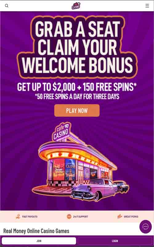 Cafe Casino screenshot